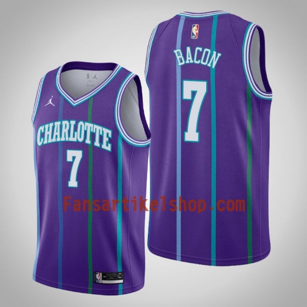 NBA Charlotte Hornets Trikot Dwayne Bacon 7 Jordan Brand 2019-2020 Hardwood Classics Swingman - Herren